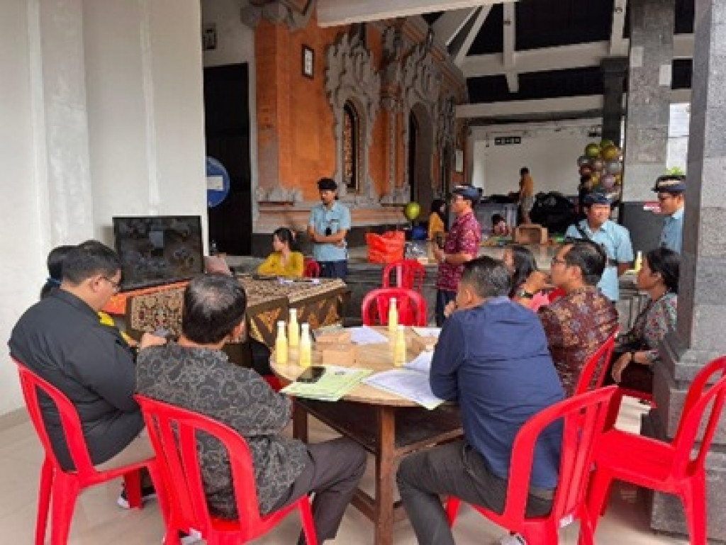 Tim Penilai Kabupaten Badung Kunjungi Desa Dalung Dalam Rangka Apresiasi Sinergi Kelompok Dashat dan Ketahanan Pangan